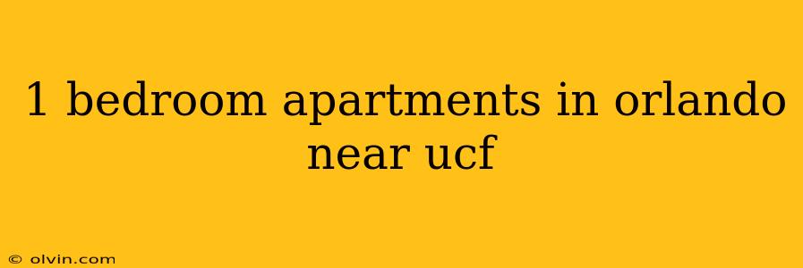 1 bedroom apartments in orlando near ucf