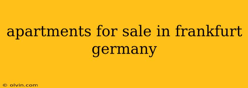 apartments for sale in frankfurt germany