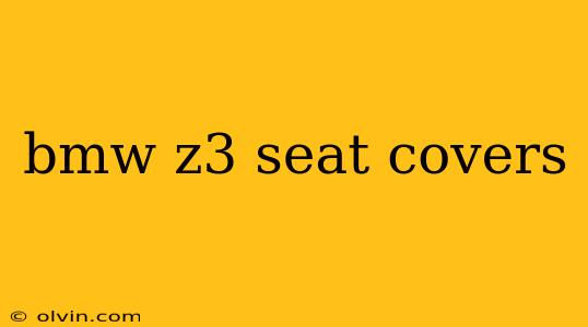 bmw z3 seat covers