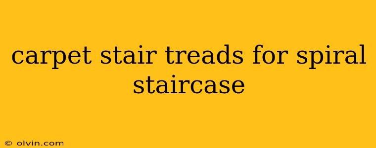 carpet stair treads for spiral staircase