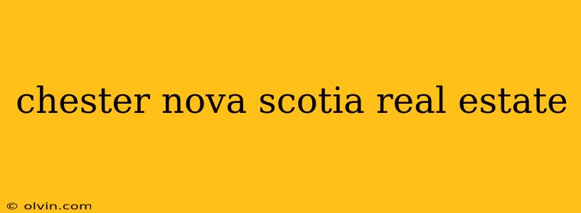 chester nova scotia real estate