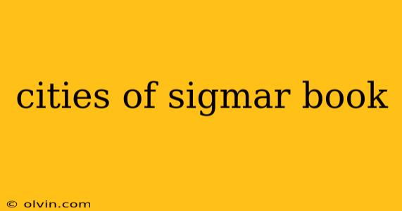 cities of sigmar book