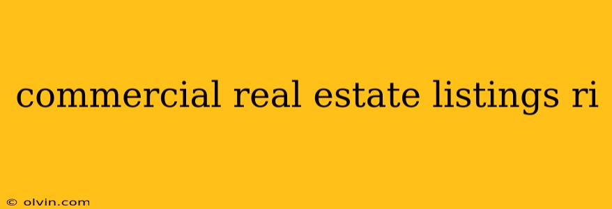 commercial real estate listings ri