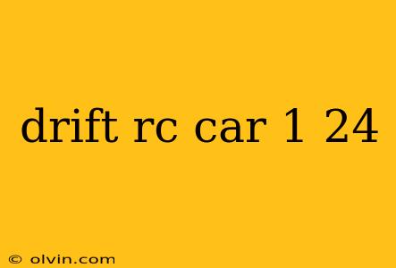 drift rc car 1 24