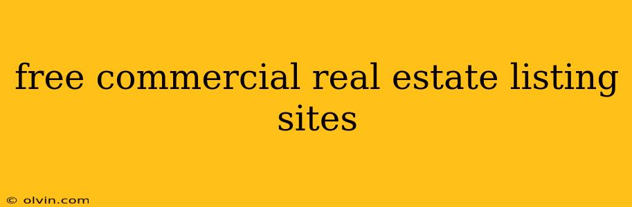 free commercial real estate listing sites