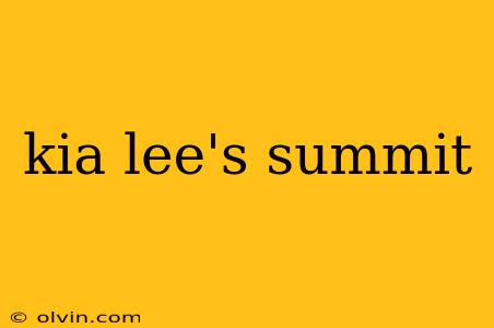 kia lee's summit