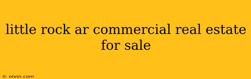 little rock ar commercial real estate for sale