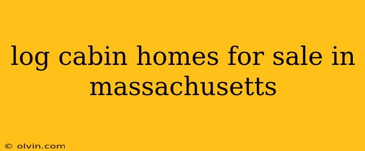 log cabin homes for sale in massachusetts