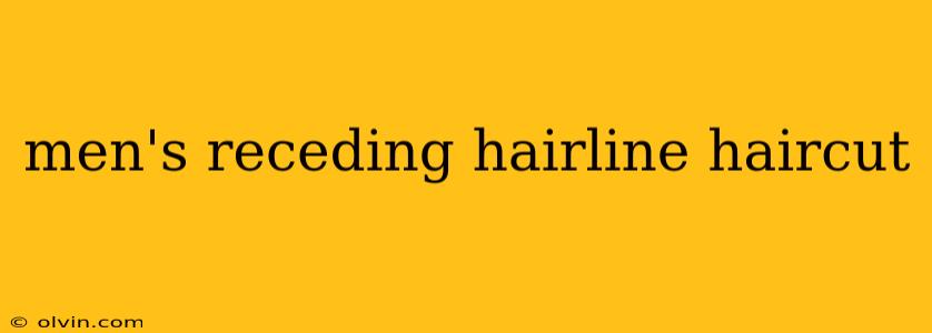 men's receding hairline haircut