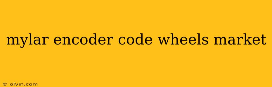 mylar encoder code wheels market