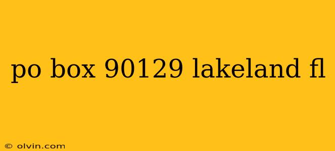 po box 90129 lakeland fl