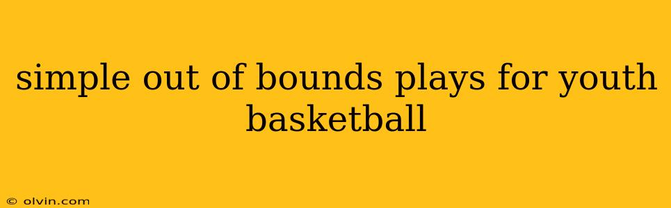 simple out of bounds plays for youth basketball