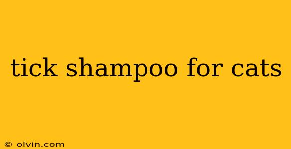 tick shampoo for cats