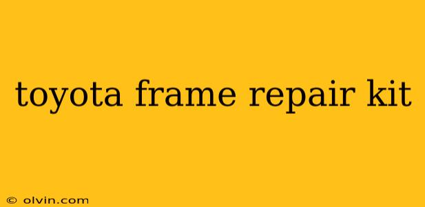 toyota frame repair kit