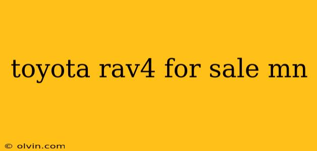 toyota rav4 for sale mn