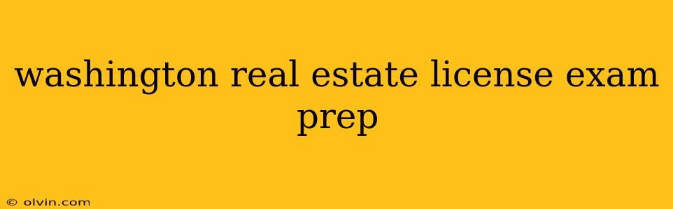 washington real estate license exam prep